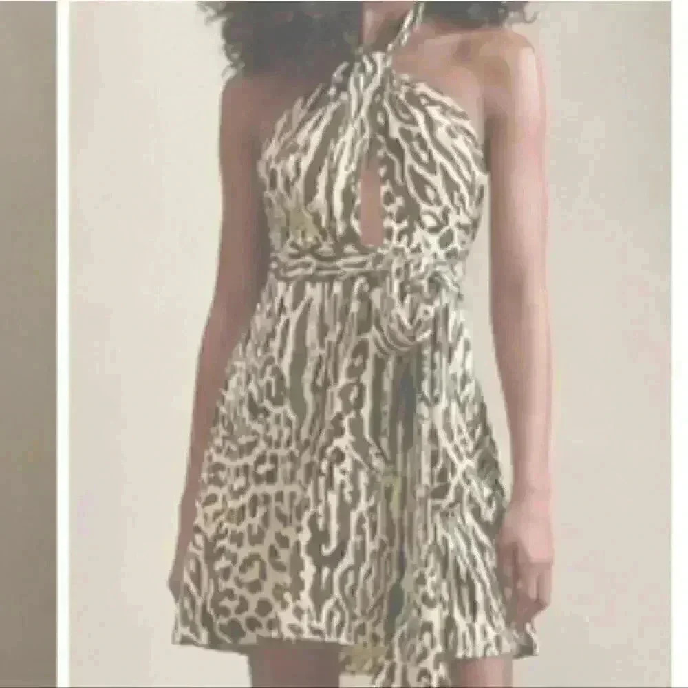 Banana Republic Satin Mini Dress
